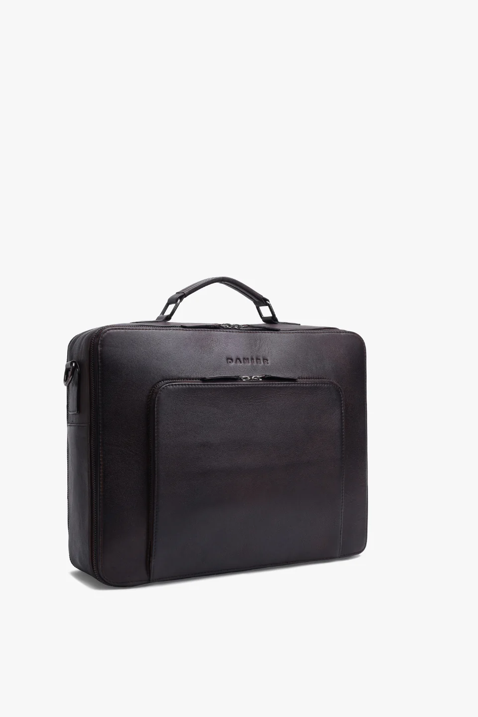 BOSTON LEATHER BRIEFCASE - Image 2